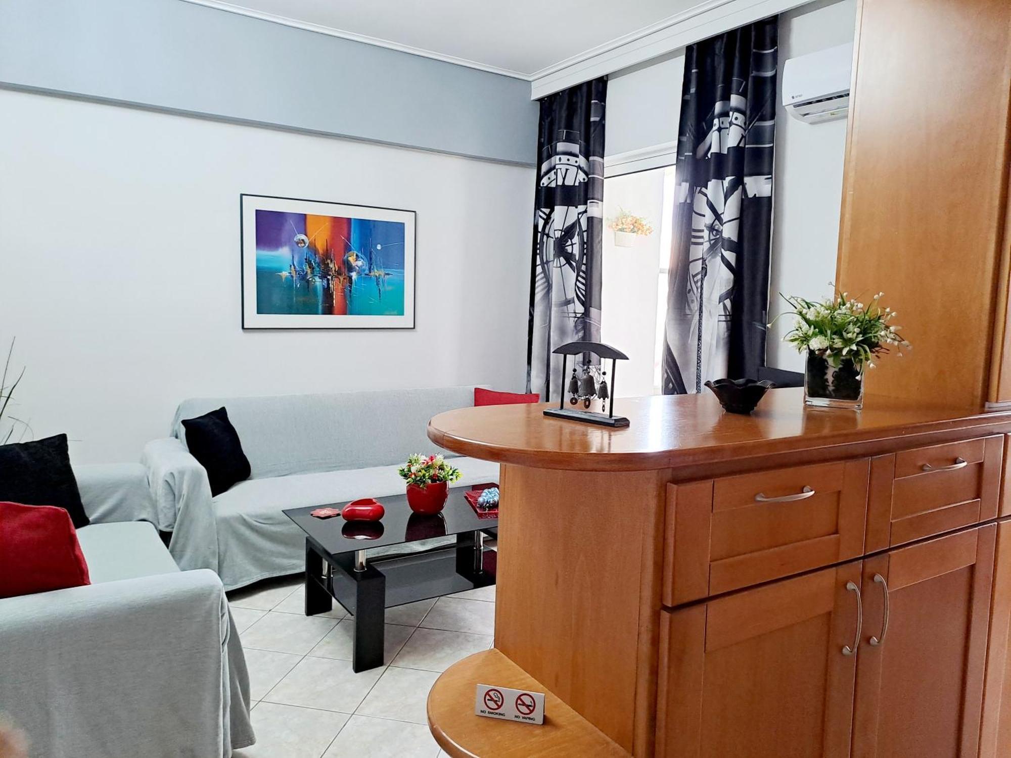 Bright Apartment In Nea Palatia • Oropos Εξωτερικό φωτογραφία
